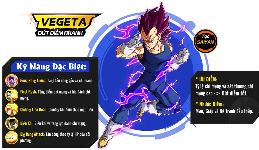 Vegeta Chi Tiết